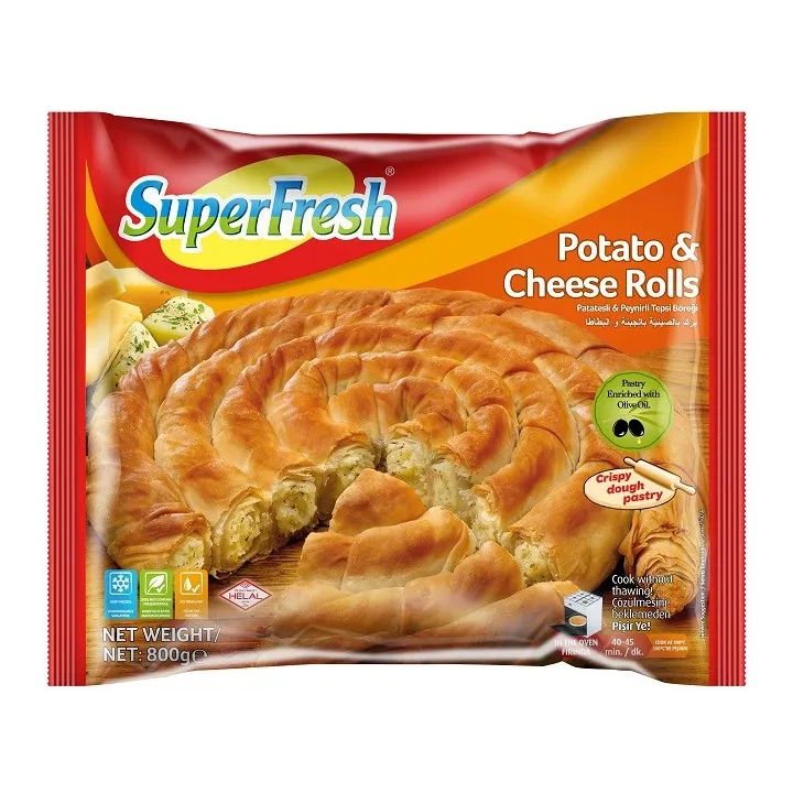 Sf Tepsi Boregi Peynirli Patatesli (Feuillete Fromage+Pdt) 800G 12X1 12