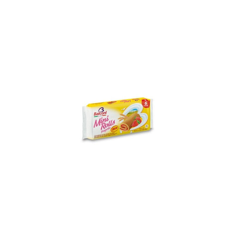 Balconi Minirolls Fraise Par 6 X20 Balconi Minirolls Fraise Par 6 X20