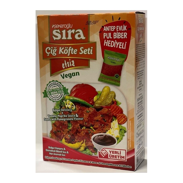 Sira Etsiz Cig Kofte Seti  500Gx12 Prix En Baisse!!!