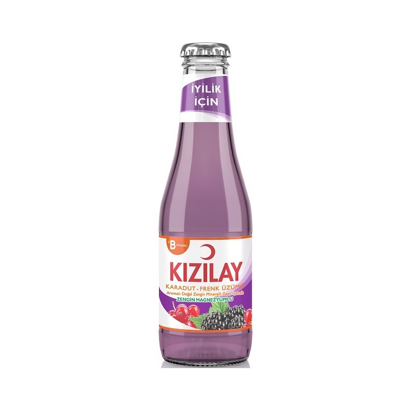 Kizilay Karadut Frenk Uzumu Aroma 200Ml 6X4 24 Kizilay Karadut Frenk Uzumu Aroma 200Ml 6X4 24