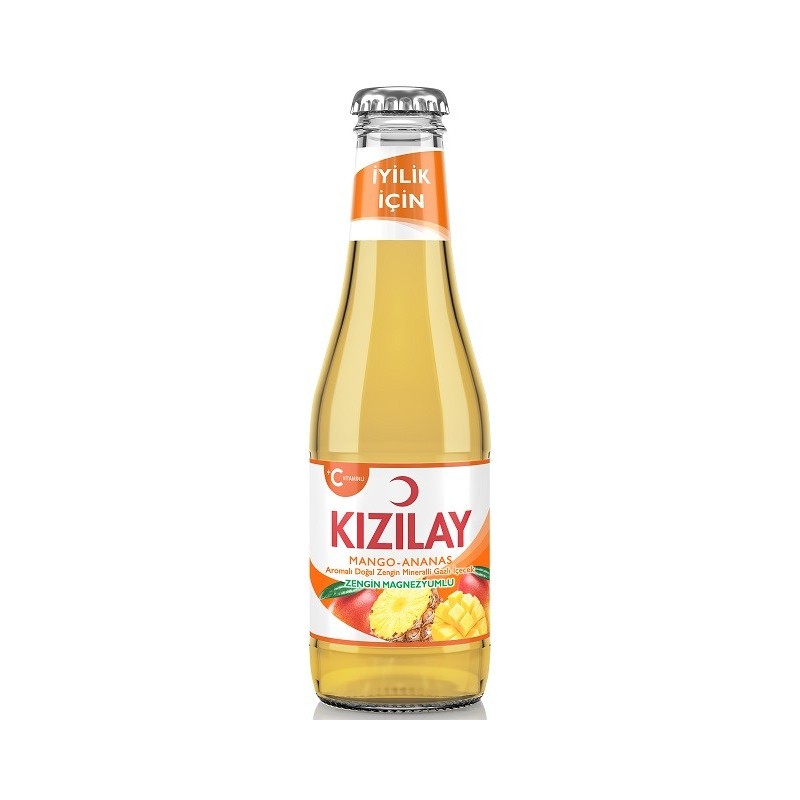Kizilay Mango Ananas Aromali 200Mlx24