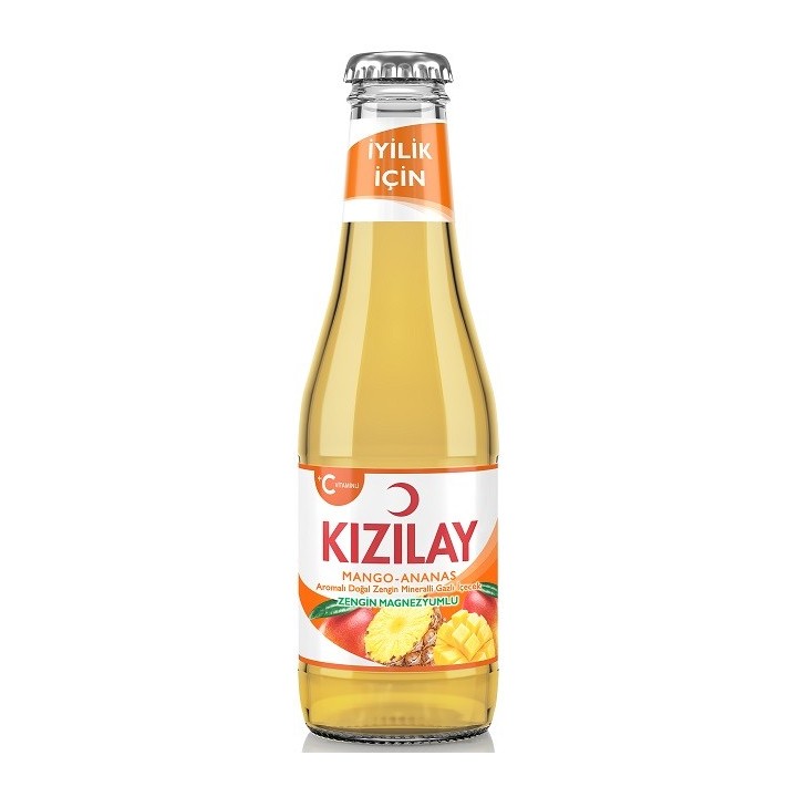 Kizilay Mango Ananas Aromali 200Mlx24