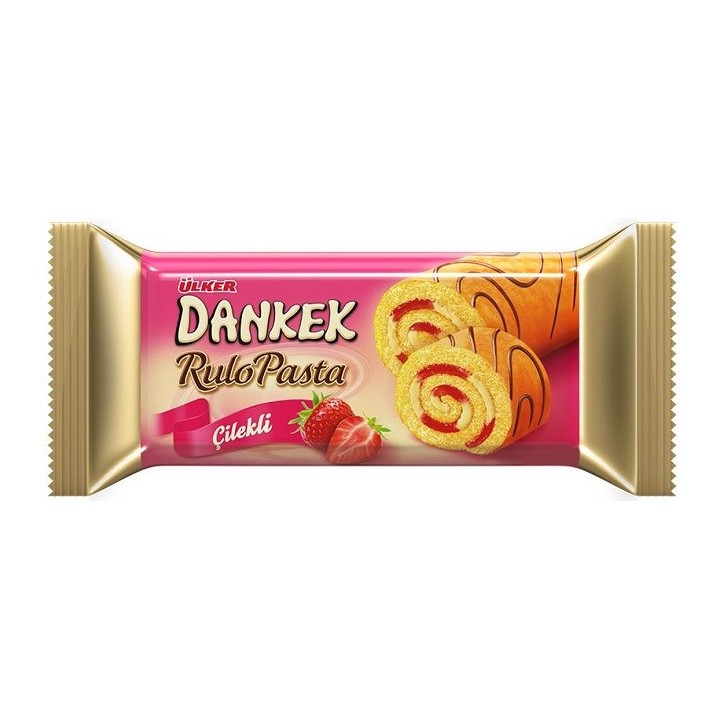 Dankek Rulo Pasta Cilekli 235Gx8