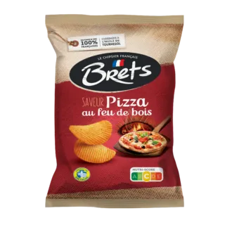 Chips Brets Saveur Pizza Au Feu De Bois Lot De 10X125G