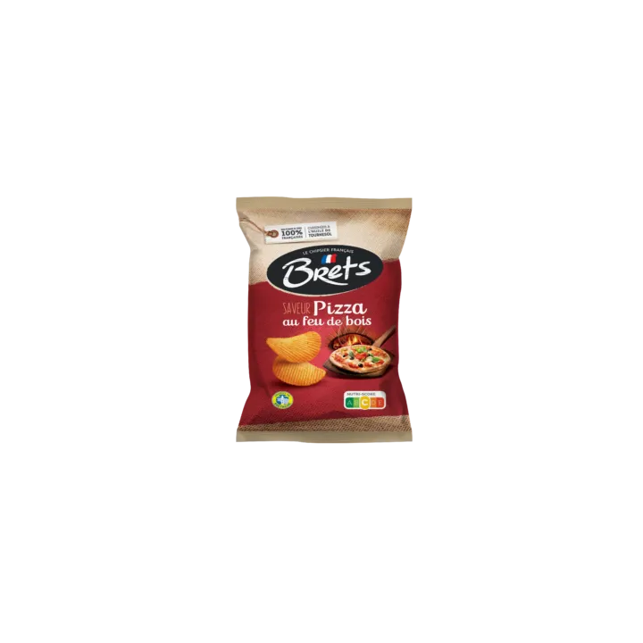 Chips Brets Saveur Pizza Au Feu De Bois Lot De 10X125G