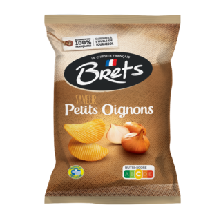 Chips Brets Saveur Petits Oignons Lot De 10X125G