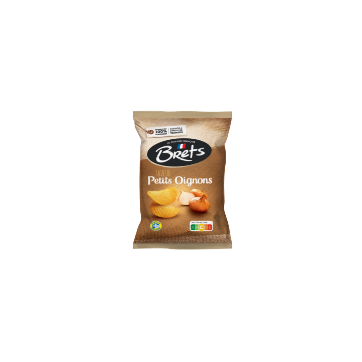 Chips Brets Saveur Petits Oignons Lot De 10X125G