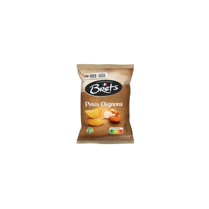 Chips Brets Saveur Petits Oignons Lot De 10X125G