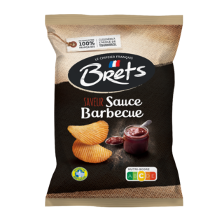 Chips Bretz Saveur Sauce Barbecue Lot De 10X125G