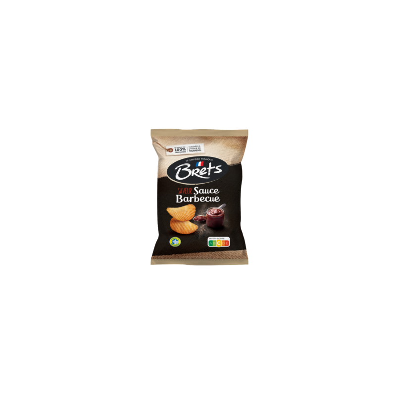 Chips Bretz Saveur Sauce Barbecue Lot De 10X125G Chips Bretz Saveur Sauce Barbecue Lot De 10X125G