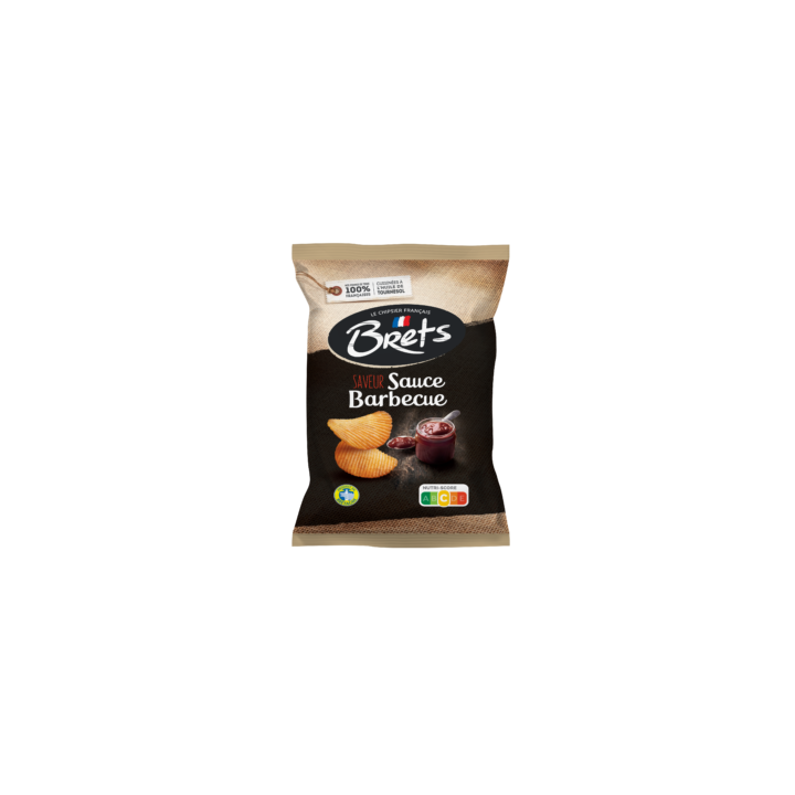 Chips Bretz Saveur Sauce Barbecue Lot De 10X125G