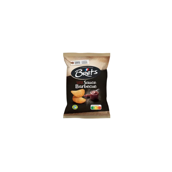 Chips Bretz Saveur Sauce Barbecue Lot De 10X125G