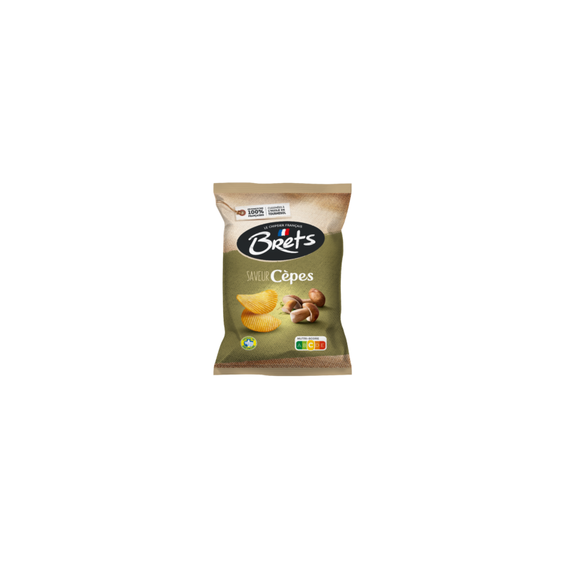Chips Bretz Ondulees Aux Cepes Lot De 10X125G Nouveau Prix Chips Bretz Ondulees Aux Cepes Lot De 10X125G Nouveau Prix