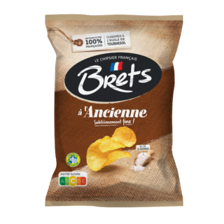 Brets Chips A L'Ancienne Au Sel De Guerande Lot De 10X125G
