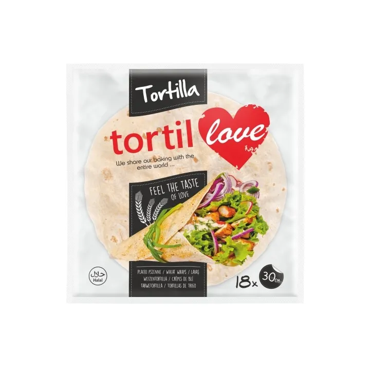 Torttilove Tortilla De Ble 30Cm (80Grx18)X6(96) New Price