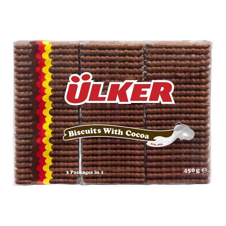 Ulker Petibor Kakaolu Biskuvi 450G 4X10