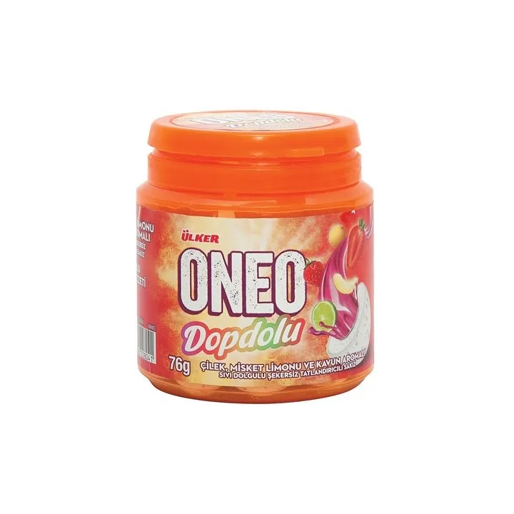 Oneo Dopdolu Cilek Misketlimon Kavun Jar Sakiz 76G X12