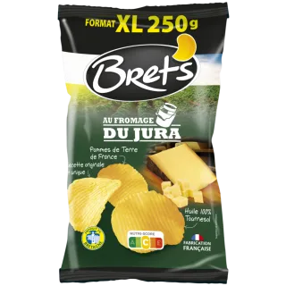 Chips Brets Saveur Fromage De Jura Lot De 10X125G