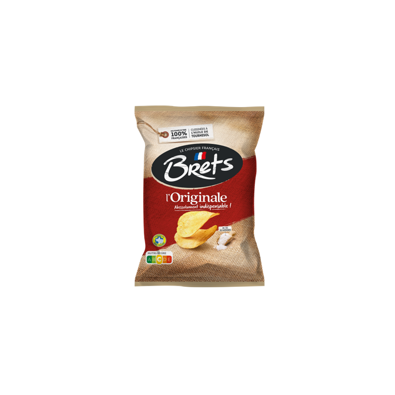 Chips Brets L'Originale Lot De 10X125G Nouveau Prix Chips Brets L'Originale Lot De 10X125G Nouveau Prix