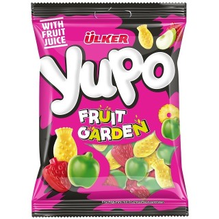 Yupo Jelly Mix Fruits 80G Poset 24X1 24