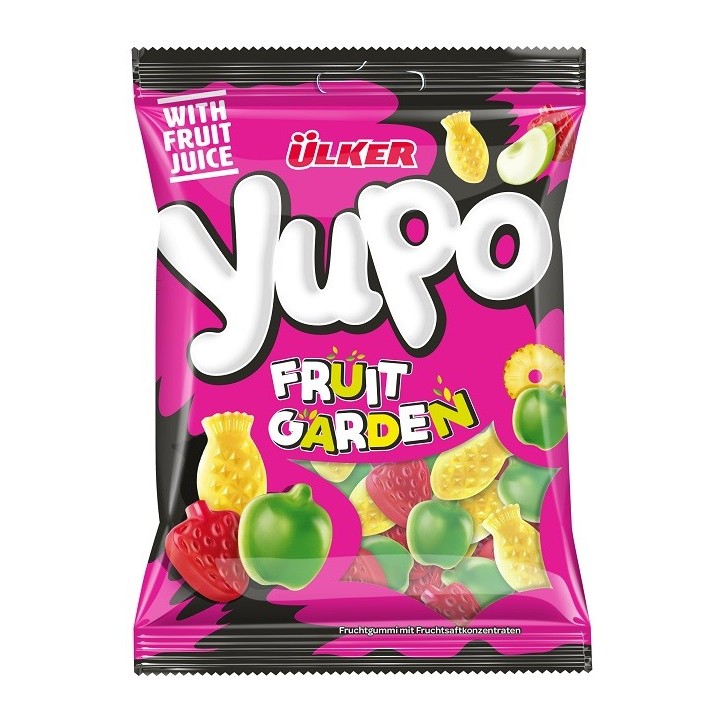 Yupo Jelly Mix Fruits 80G Poset 24X1 24