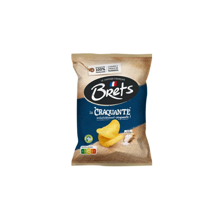 Chips Brets La Craquante Lot De 10X125G