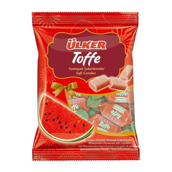 Ulker Toffe Karpuzlu Seker 225Gx24