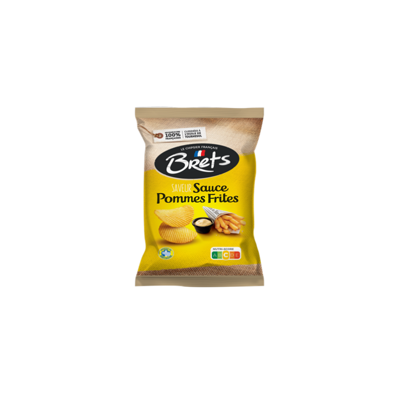 Chips Brets Saveur Sauce Pommes Frites Lot De 10X125G Nouveau Prix