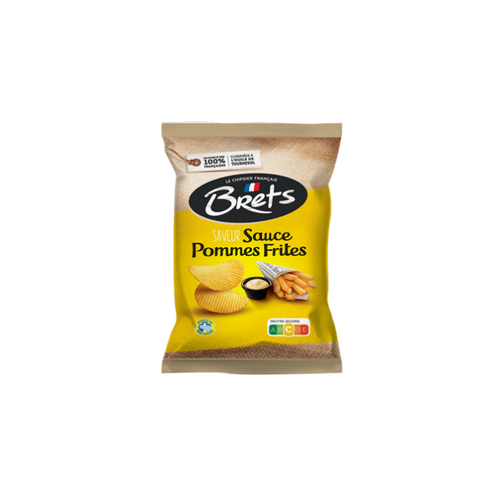 Chips Brets Saveur Sauce Pommes Frites Lot De 10X125G Nouveau Prix