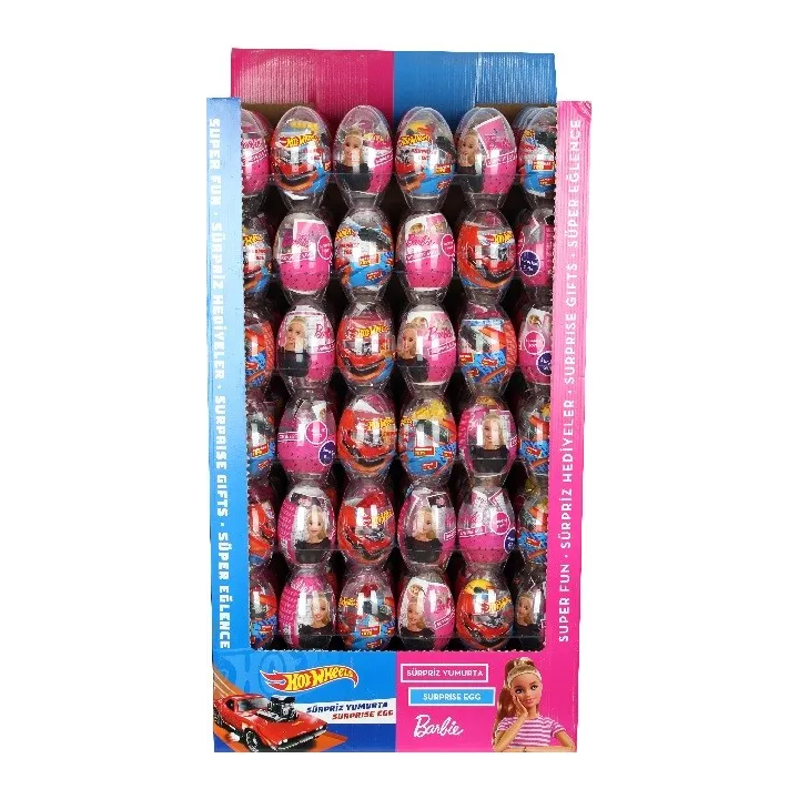 Barbie & Hotwheels Jumbo Surprise Egg 168X1 168 Prix En Baisse !!! Promo