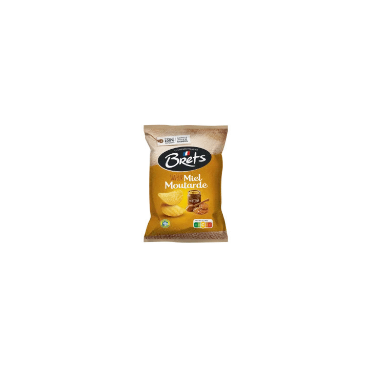 Chips Brets Saveur Miel Moutarde Lot De 10X125G