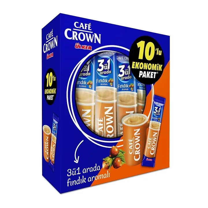 Cafe Crown Noisettes 3 En 1 10X18Gr (24X1) New Price