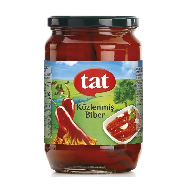 Tat Kavanoz Kozlenmis Biber 720Cc Cc X12