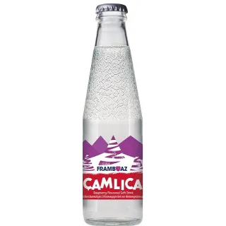 Camlica Frambuazli Sade Gazoz Cam 200Mlx24