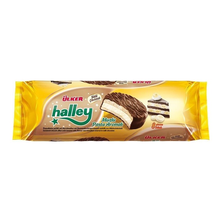 Halley Muzlu Pasta Tadinda Marsmallowlu Bis 240X12