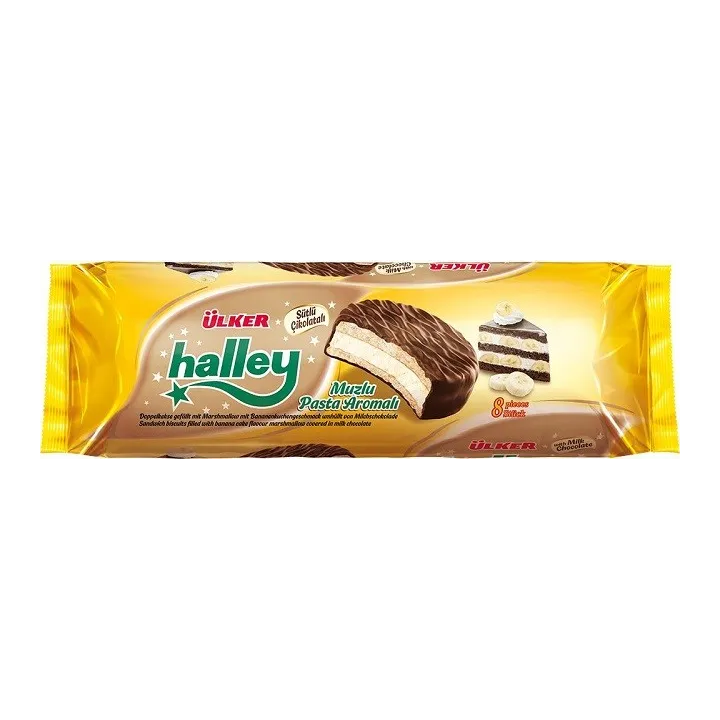 Halley Muzlu Pasta Tadinda Marsmallowlu Bis 240X12