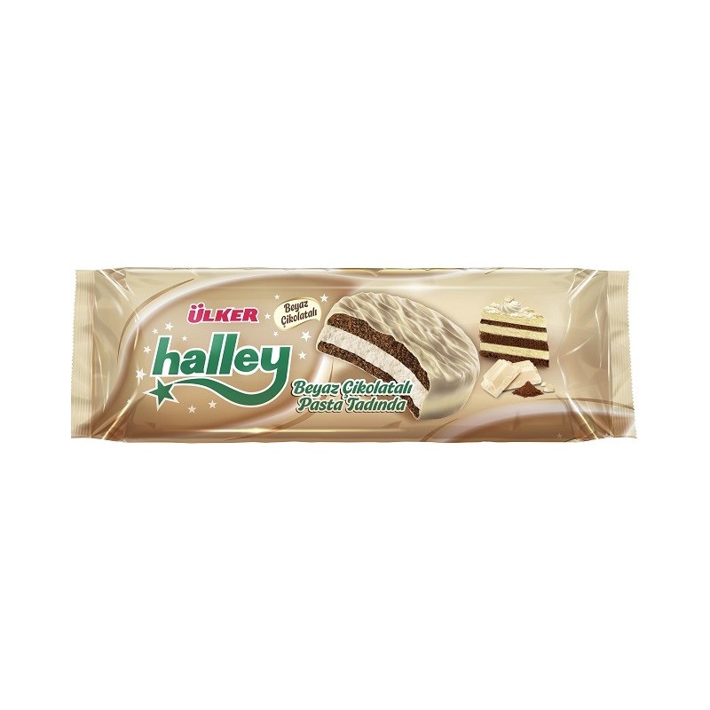 Halley Beyaz Cik.Kapli Marsmelowlu Biskuvi 210Grx12
