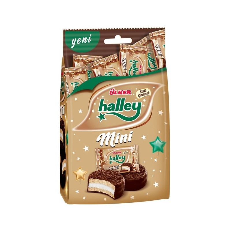 Halley Mini Cik.Kap.Marsmallowlu Biskuvi 8X1 103G Pose Halley Mini Cik.Kap.Marsmallowlu Biskuvi 8X1 103G Pose