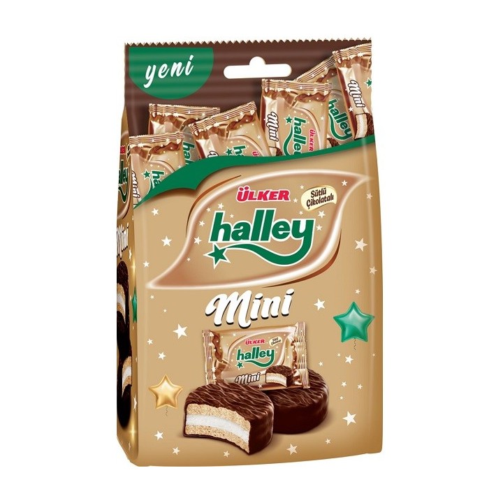 Halley Mini Cik.Kap.Marsmallowlu Biskuvi 8X1 103G Pose