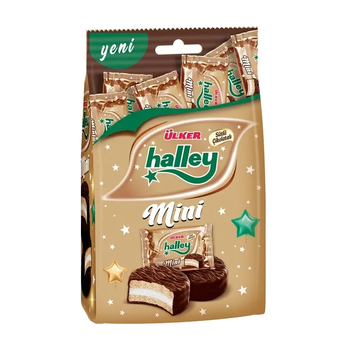 Halley Mini Cik.Kap.Marsmallowlu Biskuvi 8X1 103G Pose