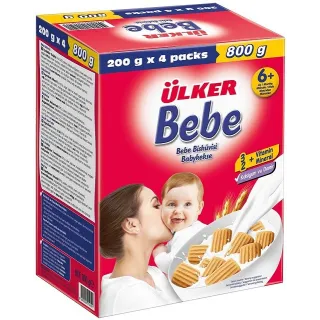 Ulker Bebe Biscuit 800Gr (Fr)(X4)