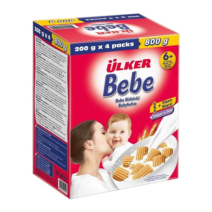 Ulker Bebe Biscuit 800Gr (Fr)(X4)