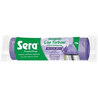 Sera Cop T.Buyuk Boy Lavanta Koku 7 Ad 60L-65X70Cmx25