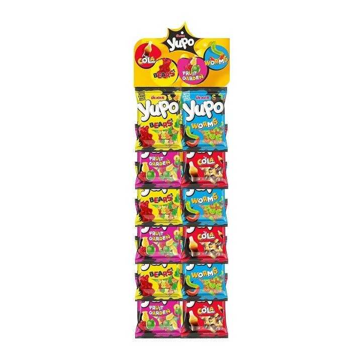 Yupo Jelly Mix 80G Askili Stand 12X6 72