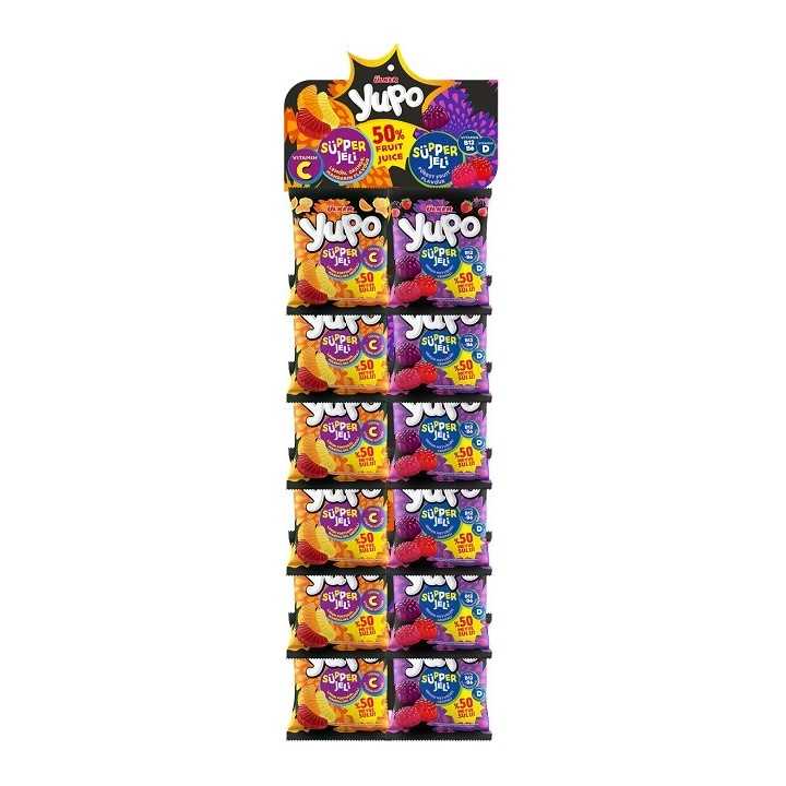 Yupo Super Jelly Meyve Sulu Mix 12X6 72
