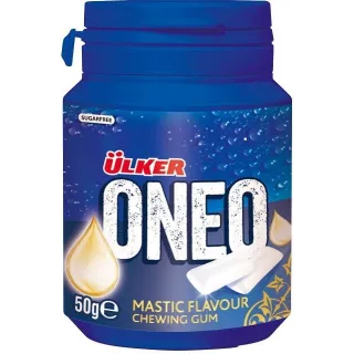 Oneo Plastik Jar Damla Sakiz 50Gx20