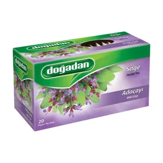 Infusion à la Sauge – Doğadan Adaçayı Bitki Çayı 12x20 | Tisane turque naturelle et apaisante