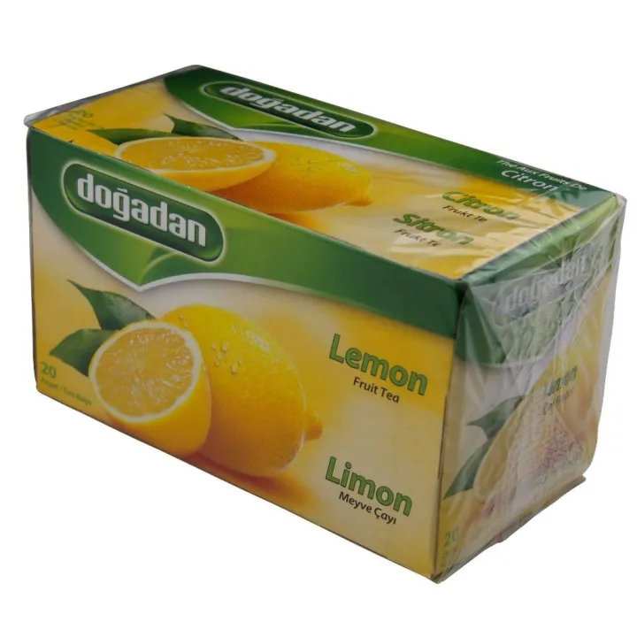 Infusion au Citron Naturelle – Doğadan Limon Meyve Çayı 12x20 | Tisane turque fruitée et rafraîchissante