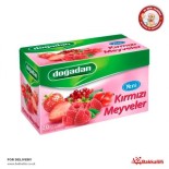 Dogadan Kirmizi Meyveler Karisik Meyve Cayi X12