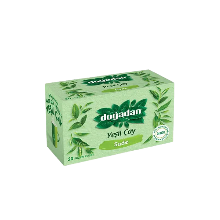 Thé Vert Naturel – Doğadan Yeşil Çay 12x20 | Infusion turque légère et antioxydante